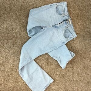 Levi's Light Blue Straight Leg Jeans